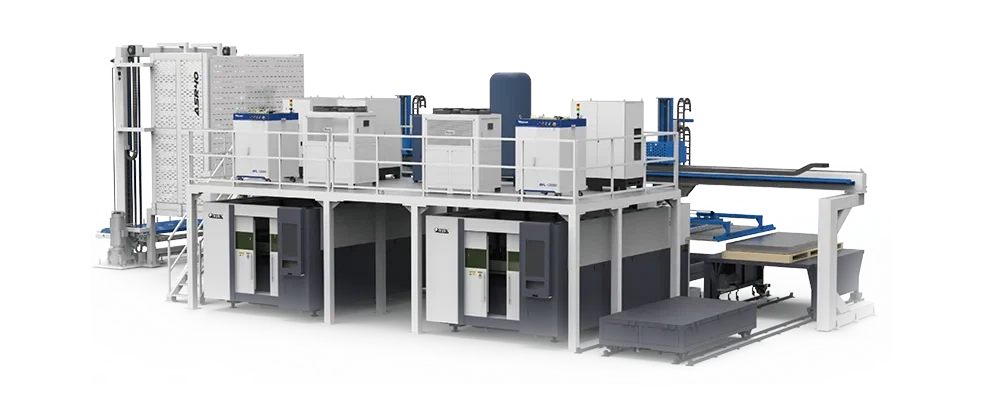 One-Drag-Two Fully Automatic Material Storage System